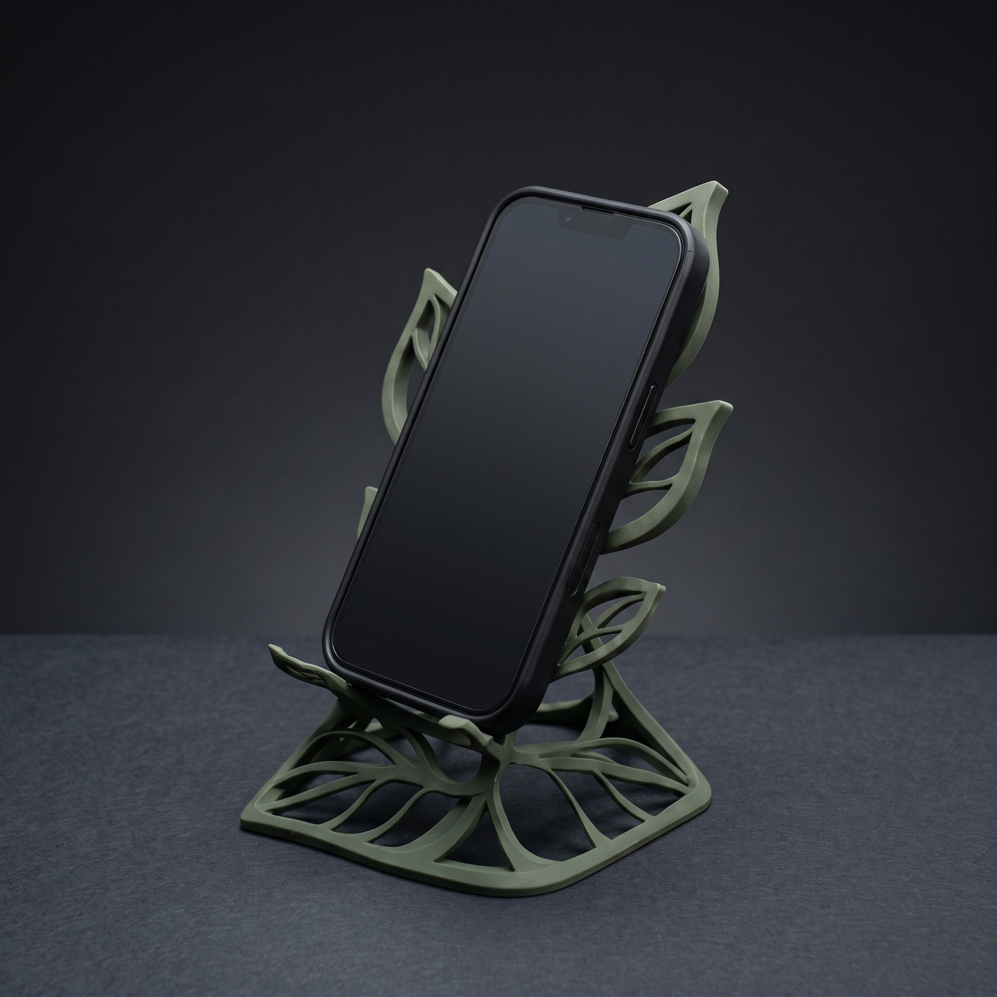 Organic Leaf Phone Holder